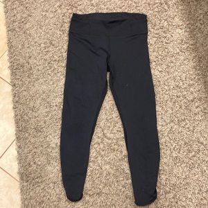 Lululemon black leggings size 8